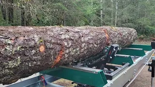 Woodland mills HM130MAX 12000lb winch driven log turner "first test run"