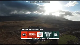 ESPN CBB intro | Georgia vs 3 Michigan State | 11/26/19