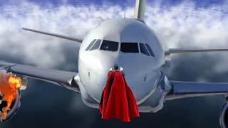 Superman Stop Motion - Superman Saves Airplane and Lois Lane | Superman Returns (2006)