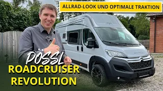 Pössl RoadCruiser Revolution 2024 - Allrad-Look & außergewöhnlichen Specials