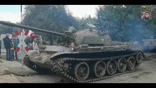 Panzer fahrt /Und kalt Start vom T-55 Kampfpanzer/Bubi der Abenteurer