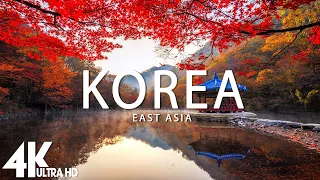 FLYING OVER KOREA (4K UHD) - Relaxing Music Along With Beautiful Nature Videos - 4K Videos Ultra HD