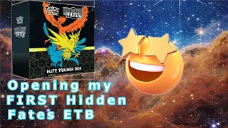 Opening my FIRST OG Shiny Fates ETB - Hidden Fates