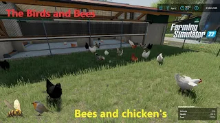 The Birds and The Bees - A guide to bees and chickens in Farming Simulator 22 Patch 1.2