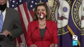 REPLAY - Nancy Pelosi confiante en la victoire de Joe Biden