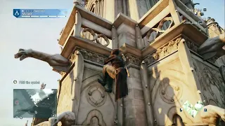 Assassin's Creed Unity How To Climb Top Of Notre Dame Cathedral