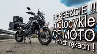 Motocykle CF Moto przetestowane na torze !