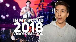 Shawn Mendes- In My Blood 2018 VMA'S Reaction| E2 Reacts