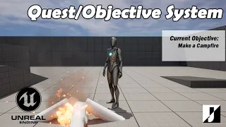 Unreal Engine Tutorial - Quest System (Objectives/ Missions)