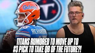Titans Planning To Trade To #3 & Draft QB Anthony Richardson Ahead Of Colts?! | Pat McAfee Reacts