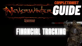 Financial Tracking Neverwinter completionist guide