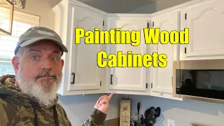 Painting Oak Wood Cabinets White