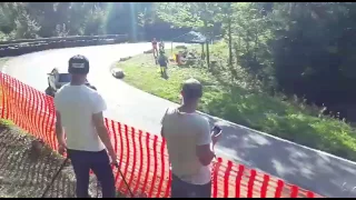 VW Golf 1 GTi Hillclimb Crash 2015 Gurnigel