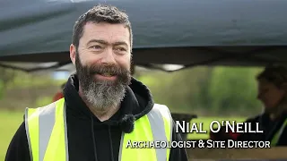 Nial O'Neill's research-led archaeological excavation at Ballymoon Castle, County Carlow