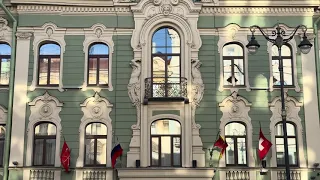 Прогулка по Питеру, улица Марата / Walking in St. Petersburg, architecture of buildings