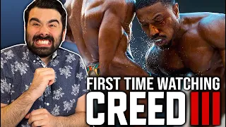 CREED III IS INTENSE! Creed 3 Movie Reaction FIRST TIME WATCHING! YOU CAN'T RUN FROM YOUR PAST