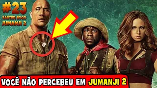 23 DETALHES que você PERDEU em JUMANJI PRÓXIMA FASE (EASTER EGGS + REFERÊNCIAS + ERROS)