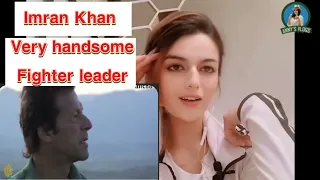 Uzbek girl Anny reaction on // Bilal Khan - Larho Mujay (Imran Khan PTI Version)