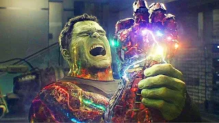 HULK used the INFINITY GAUNTLET and LOST CONTROL as he released the SUPREME POWER of the GEMS