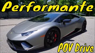 Lamborghini Huracan Performante Review & POV Drive
