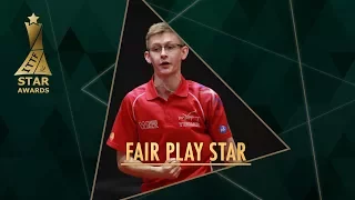 2017 ITTF Star Awards | Irvin Bertrand - Fair Play Star