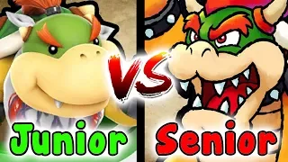 Super Mario - BOWSER VS BOWSER JR. Which One Is Better?