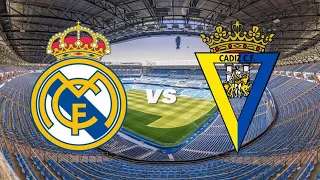 Real Madrid VS Cadis