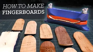 How to Make Professional, Custom Fingerboard Decks