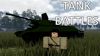 TANK BATTLES WW2 in Roblox Tank Simulator WW2 OSTFRONT