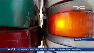 Два автобуса с детьми попали сегодня в аварию.