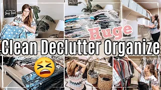 HUGE! Master Closet Transformation 2022 :: Extreme Clean Declutter & Organize With Me 2022