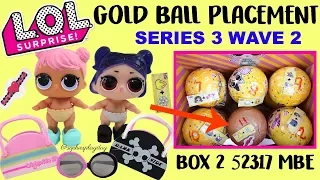 LOL Surprise Confeti Pop Wave 2 Gold Ball Placement TWINS lil Dusk and lil dawn Secret clue Hack