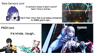 Basic NGS Lore vs Epic PSO2 Lore