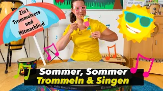 SOMMER • Trommelvers & Kinderlied für KITA und Grundschule | Simone Ludwig | Floh im Ohr TV