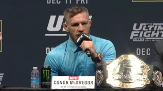 Conor Mcgregor Predicts Jose Aldo Finish