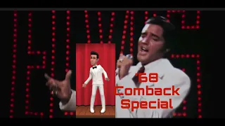 Elvis Presley - If I Can Dream ('68 Comeback Special)-Animation- #ElvisPresley
