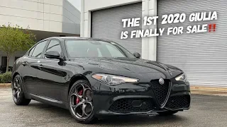 The FIRST Production 2020 Alfa Romeo Giulia Ti Sport Is HERE!