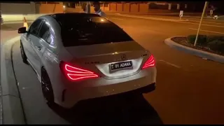 Mercedes Benz CLA 45 AMG exhaust crack bang pop crackle launch compilation