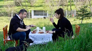 Arrival of Spring and Ottoman Sultan's Dish: Hünkar Beğendi / ASMR Food Vlog