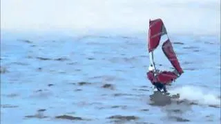 Surfen bij het Lauwersmeer