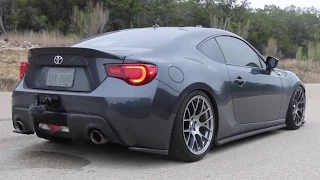 Scion FR-S With Magnaflow Catback Exhaust - Start Up, Revs, & Accelerations