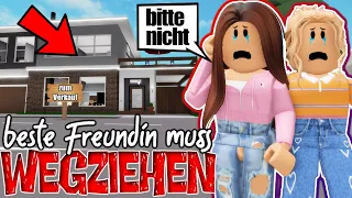 meine BESTE FREUNDIN 👯‍♀️ muss WEGZIEHEN in BROOKHAVEN 😭💔 Roblox Roleplay Story RP DEUTSCH