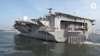 The Only American Carrier Which Makes Its Home Port Outside of the United States