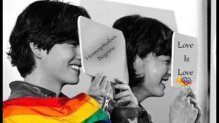 Taekook dong LGBTQ+ coded things and supporting the community (Part 3)