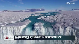 Gletscher schmelzen in Rekordtempo