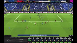 My striker blocked my own Penalty in Football Manager