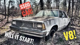 Cheap V8 Malibu parked for 25 years will it start and drive again ?