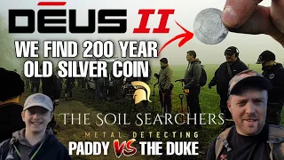 XP Deus 2 + @paddydetects | We Found 200 Year Old Silver Coin | Metal Detecting UK