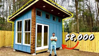 How I Built A Tiny Home Full Exterior Build