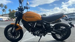 2022 Ducati Scrambler 1100 Tribute Pro ... Beautiful 50th anniversary Bike in the Bay Area!